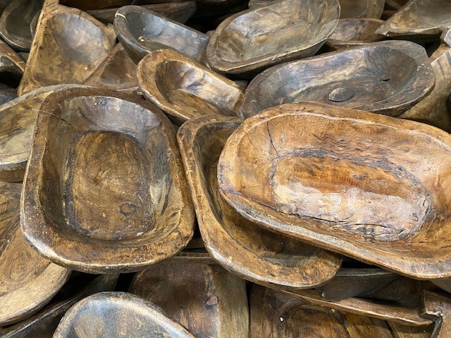 Blemished Petite Wood Bowls